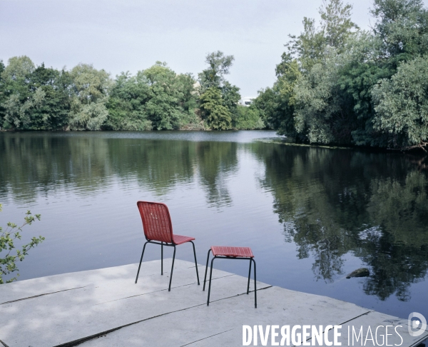 Villeneuve-le-Roi, darse en bord de Seine