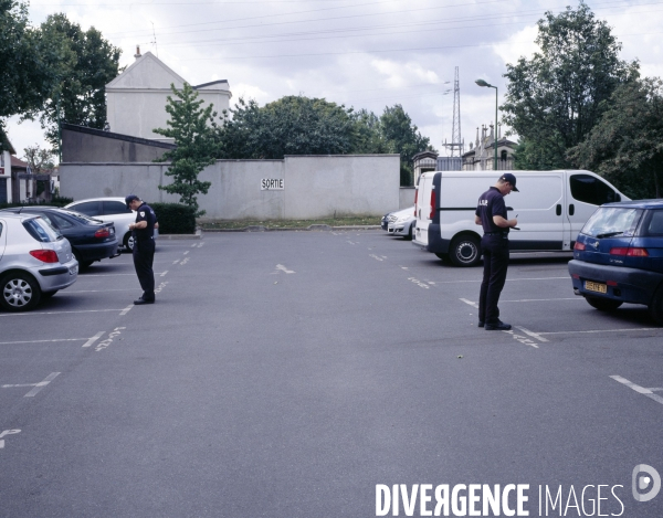 Alfortville, parking du cimetière