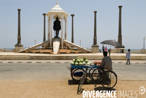 Tamil Nadu. Dans la torpeur de Pondichéry