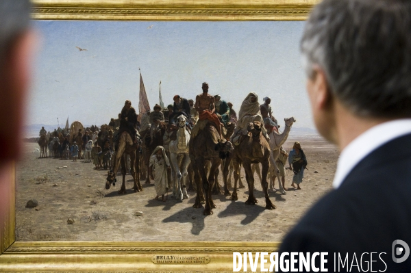 Visite au Musée d Orsay. Photographier les oeuvres est desormais interdit. Gustave Courbet, L Origine du monde