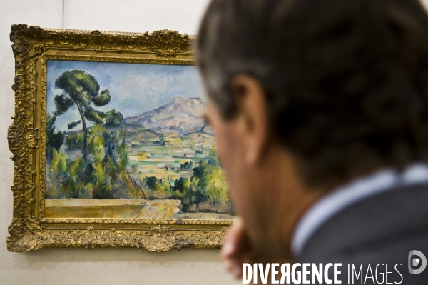 Visite au Musée d Orsay. Photographier les oeuvres est desormais interdit. Gustave Courbet, L Origine du monde