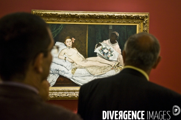 Visite au Musée d Orsay. Photographier les oeuvres est desormais interdit. Gustave Courbet, L Origine du monde