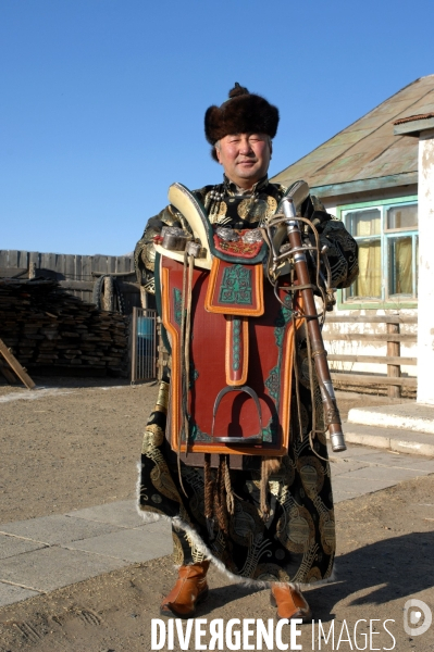 La MONGOLIE en hiver.