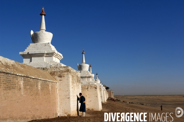 La MONGOLIE en hiver.