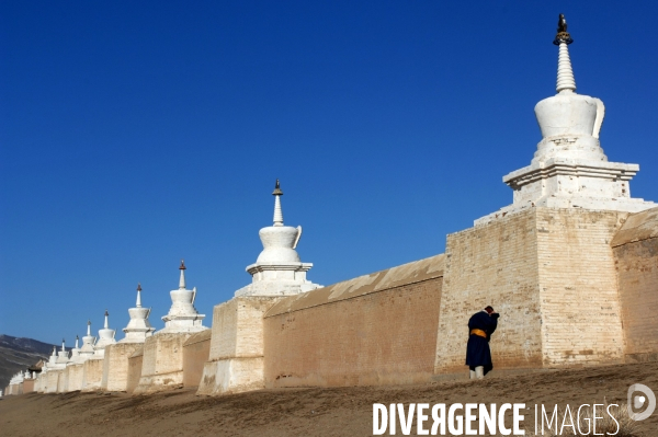 La MONGOLIE en hiver.