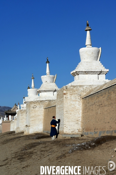 La MONGOLIE en hiver.