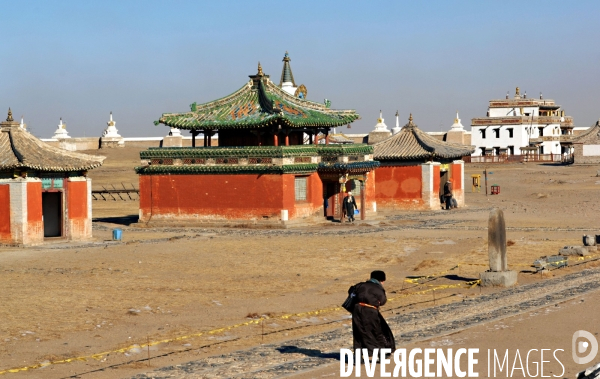 La MONGOLIE en hiver.