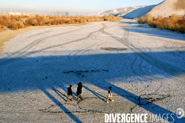 La MONGOLIE en hiver.