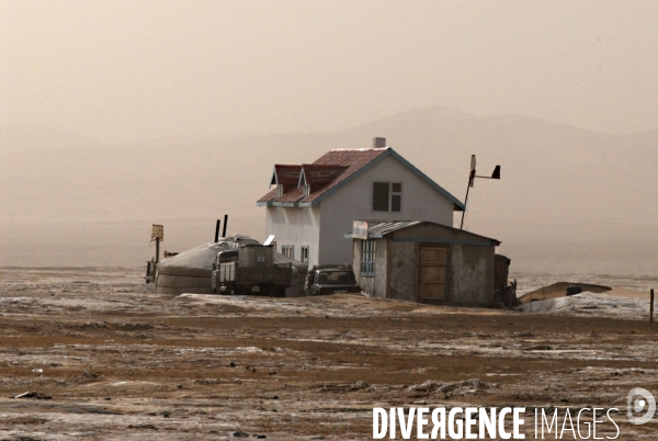 La MONGOLIE en hiver.