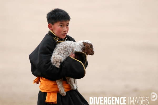 La MONGOLIE en hiver.