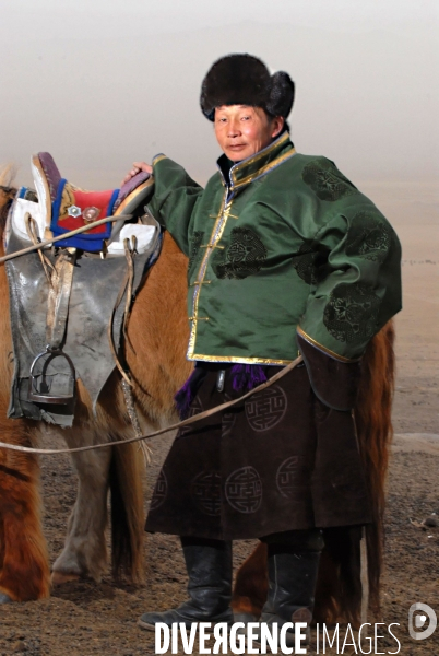 La MONGOLIE en hiver.