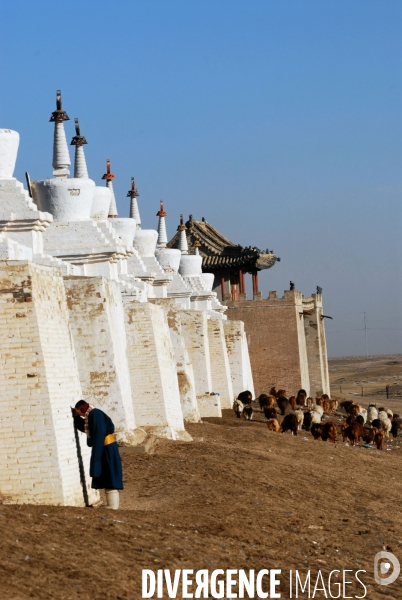 La MONGOLIE en hiver.