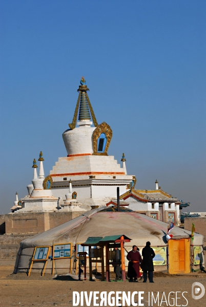 La MONGOLIE en hiver.