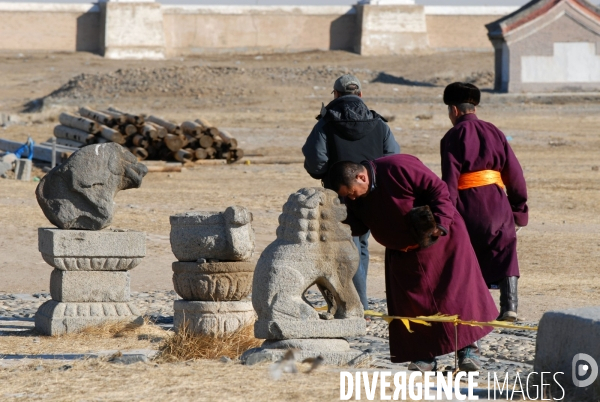 La MONGOLIE en hiver.