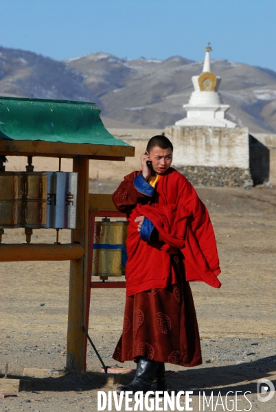 La MONGOLIE en hiver.