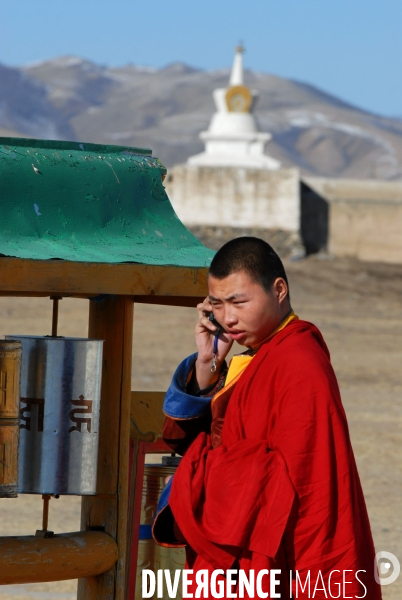 La MONGOLIE en hiver.