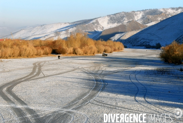 La MONGOLIE en hiver.