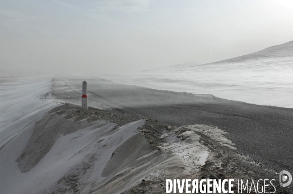 La MONGOLIE en hiver.