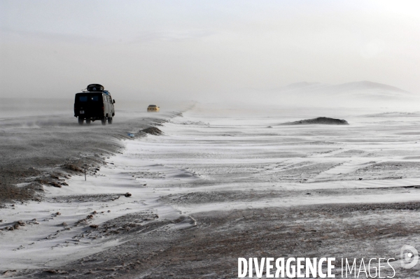 La MONGOLIE en hiver.