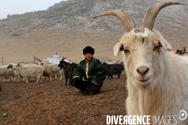 La MONGOLIE en hiver.
