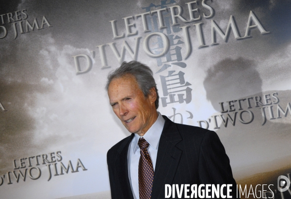 Us actor and movie director clint eastwood attends the premiere for the movie  letters from iwo jima 