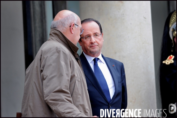 Michel Sapin et François Hollande