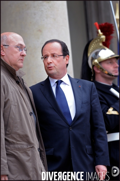 Michel Sapin et François Hollande