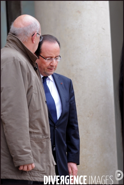 Michel Sapin et François Hollande