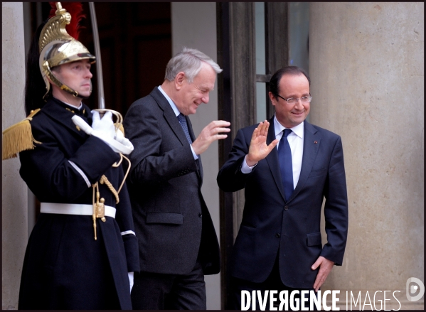 Jean Marc Ayrault et François Hollande