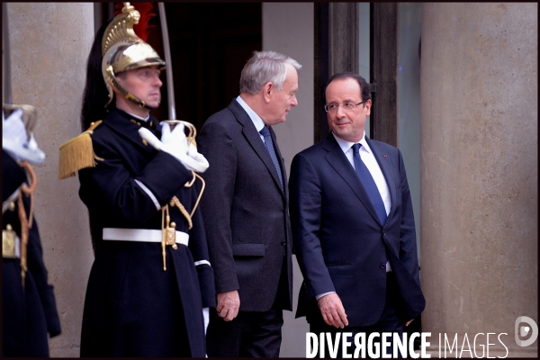 Jean Marc Ayrault et François Hollande