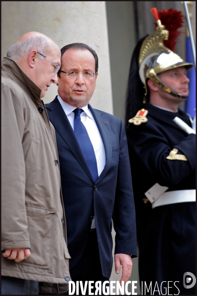 Michel Sapin et François Hollande