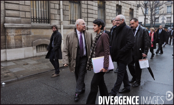 Petit déjeuner des ministres du gouvernement place Beauveau