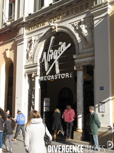 Le Magasin VIRGIN MEGASTORE de Marseille