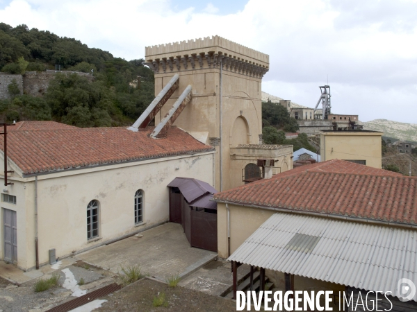 Patrimoine et paysages miniers de la Sardaigne, Italie, septembre 2012.