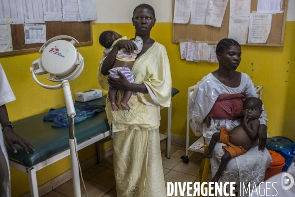 Hopital de paoua, en republique centrafricaine, gere par msf.
