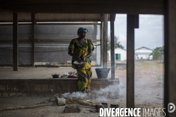 Hopital de paoua, en republique centrafricaine, gere par msf.