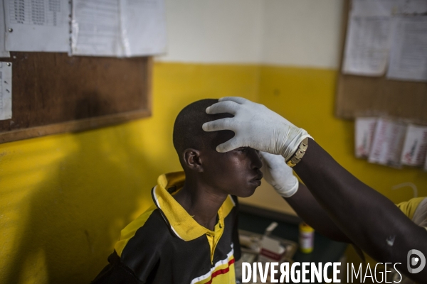 Hopital de paoua, en republique centrafricaine, gere par msf.