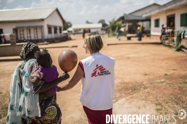 Hopital de paoua, en republique centrafricaine, gere par msf.