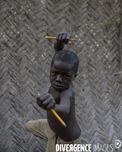 Vie quotidienne en republique centrafricaine.