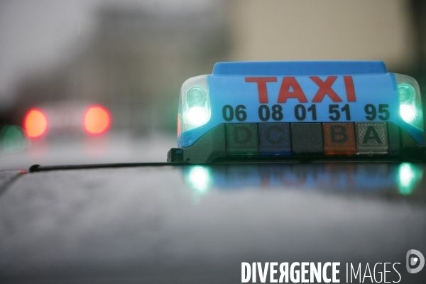 Grêve nationale des Taxis