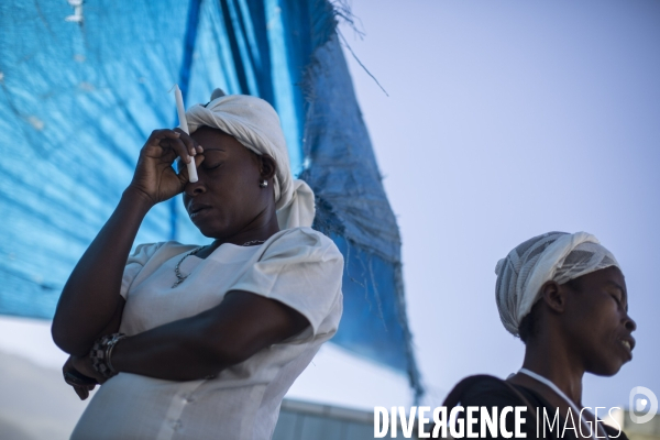 Commemorations du seisme du 12 janvier a port-au-prince, 3 ans apres le tremblement de terre.