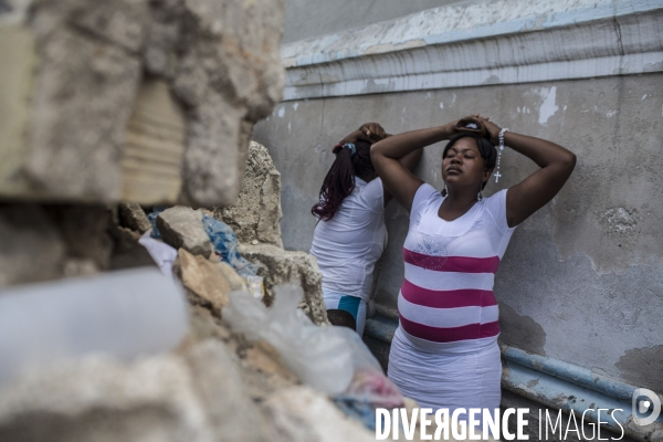 Commemorations du seisme du 12 janvier a port-au-prince, 3 ans apres le tremblement de terre.