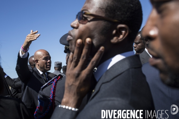 Commemorations du seisme du 12 janvier a port-au-prince, 3 ans apres le tremblement de terre.