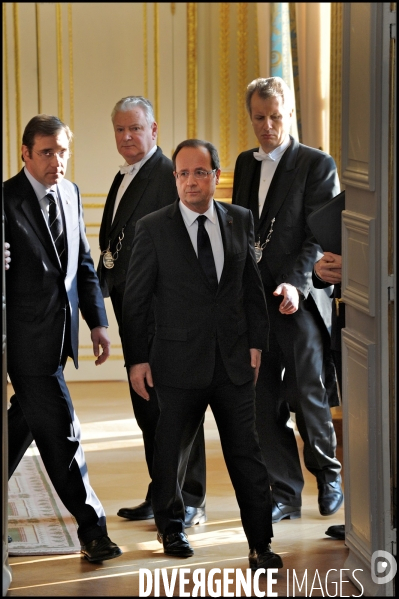 François Hollande et Pedro Passos Coelho