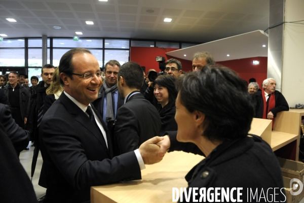 Francois HOLLANDE en Corrèze