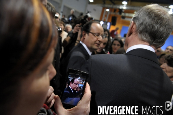 Francois HOLLANDE en Corrèze