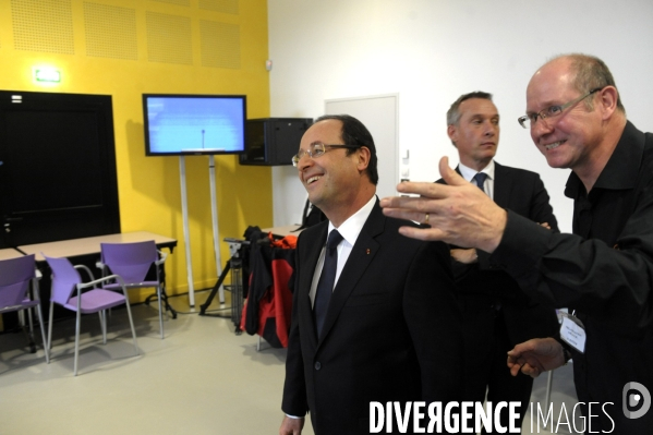 Francois HOLLANDE en Corrèze