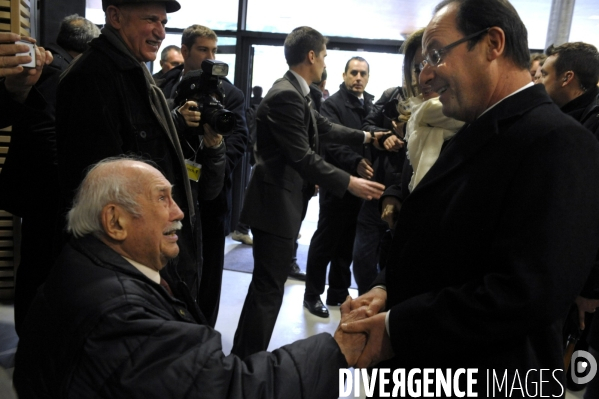 Francois HOLLANDE en Corrèze