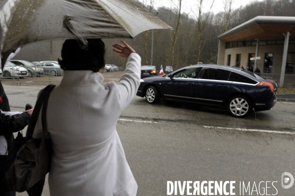 Francois HOLLANDE en Corrèze