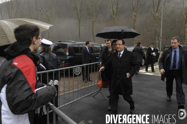 Francois HOLLANDE en Corrèze